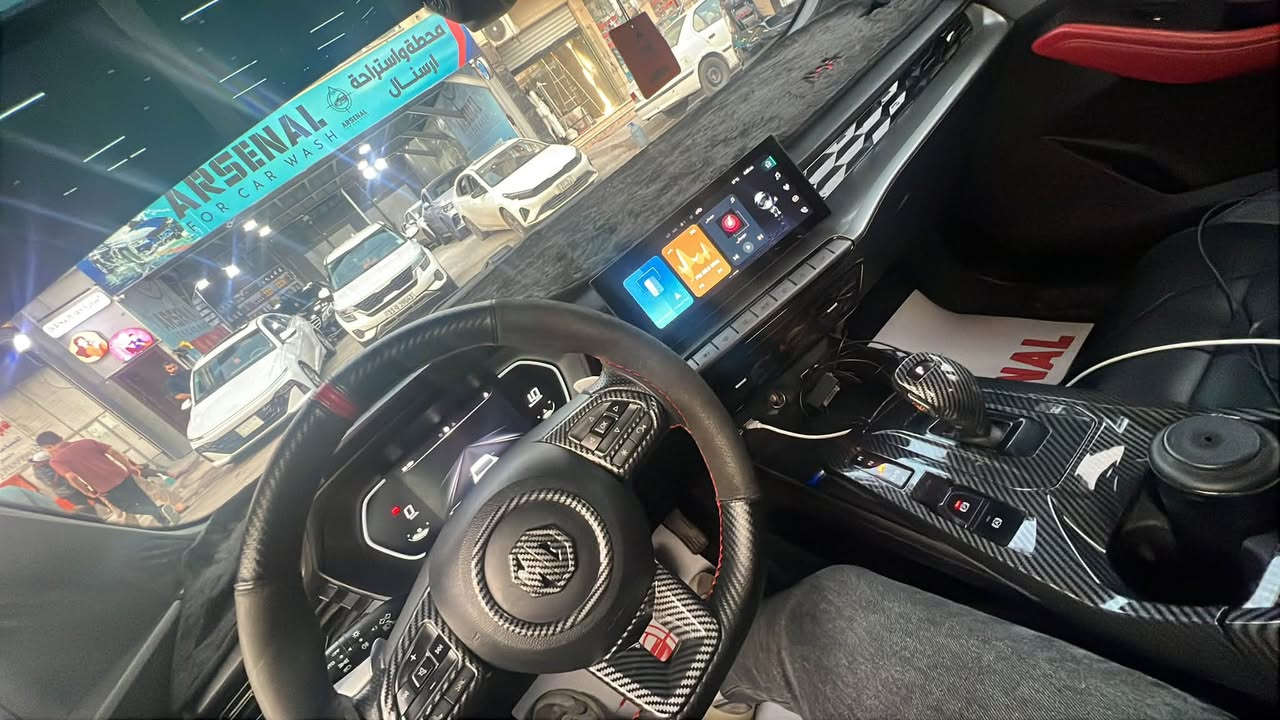 السلام عليكم
MG GT 2023 LUX
فول مواصفات ماشية ٧٩ الف السيارة كاملة فقط بيها شخط بالبنيد وشخط بالجاملغ الايسر وبالدوسة مال سايق 
السيارة تحت الضمان وكل الصيانات كاملة مواصفات الفول معروفة رادار امامي ومري شفط وحساس خلفي كامرات ٣٦٠ وفتحة سقف شاشة ديجتال مانع انزلاق وتحديد مسار واغلب المواصفات بيها 
السعر ١١٠ وبيها مجال 
العنوان بغداد زيونة 
***********
