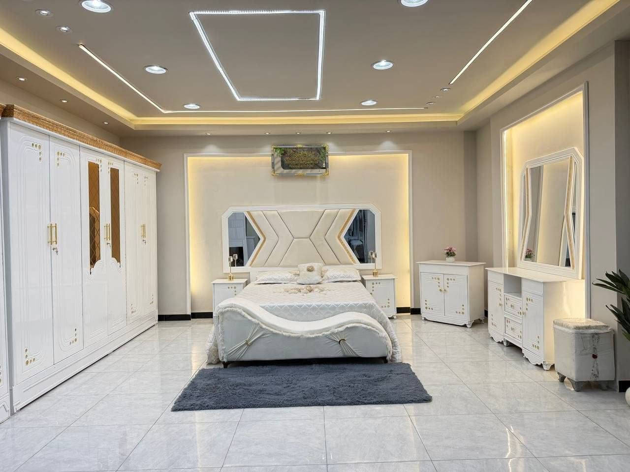 غرف صاج • ٨ قطع • سرير ٢٠٠×١٦٠