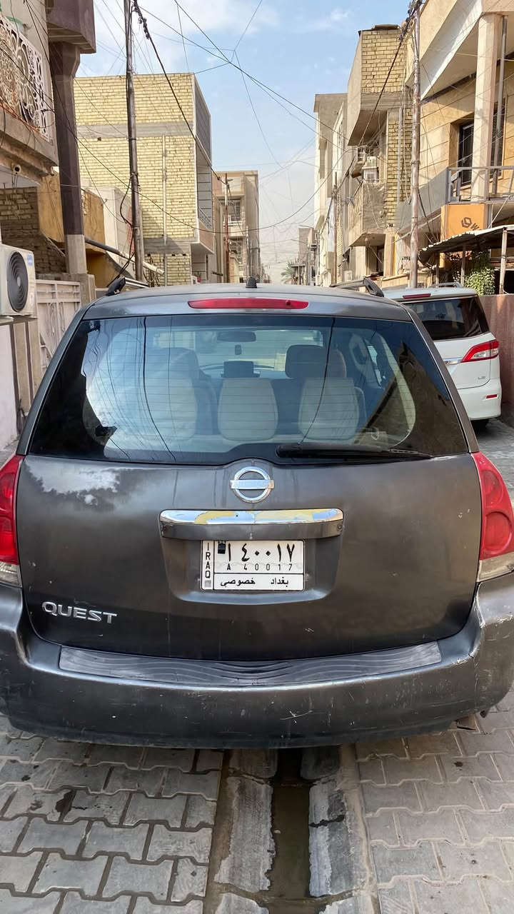 نيسان كويست • ٢٠٠٨ • حادث جهة السائق