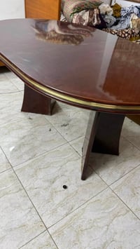 ميز طعام • جوزي • إطار ذهبي