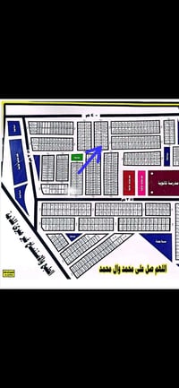 قطعة طابو • صف ركن • قريب شارع ٤٠