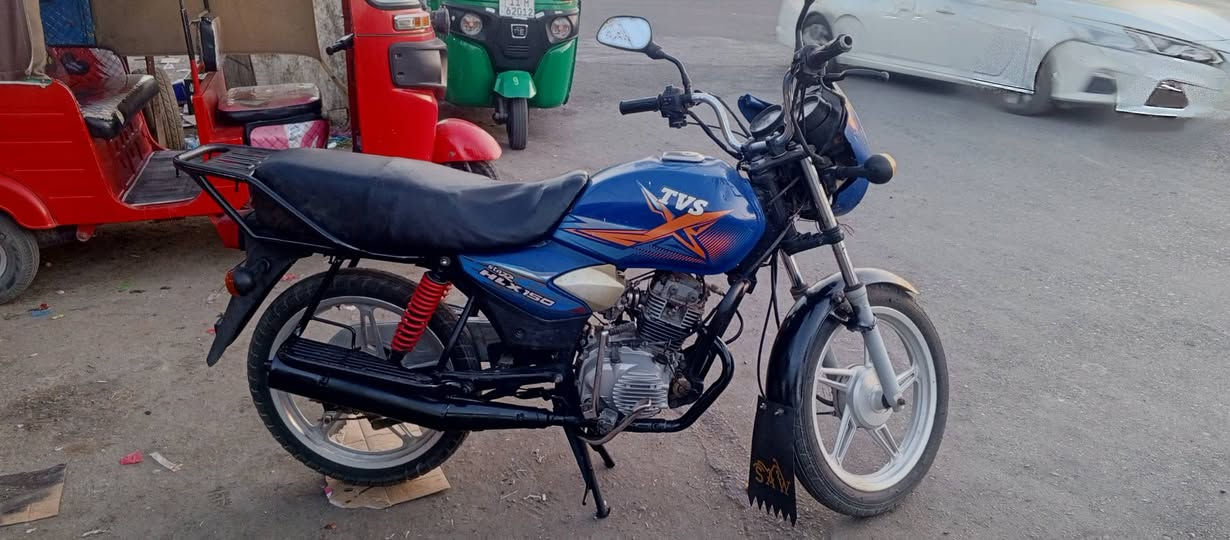 السلام عليكم
دراجه للبيع TVS
2020
السعر 400
ديالى خان بني سعد 
الدراجه بدون اوراق
***********
