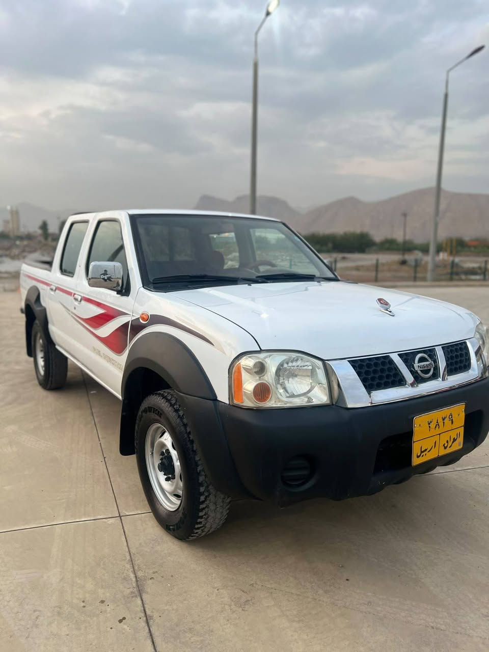 نيسان پيكاب • دبل اكسل • رقم أربيل