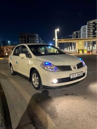 نيسان تيدا للبيع موديل 2008 مصبوغه حزام السياره  مكينه 1600 بحاله جيدا...