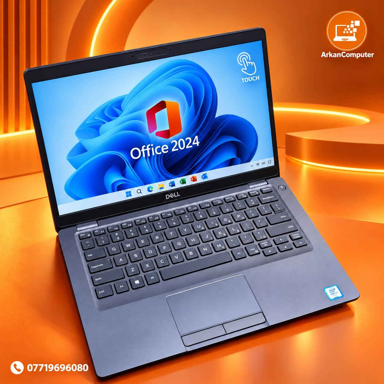 Dell Latitude 5400 • شاشە لەمس • i5 هەشتەم