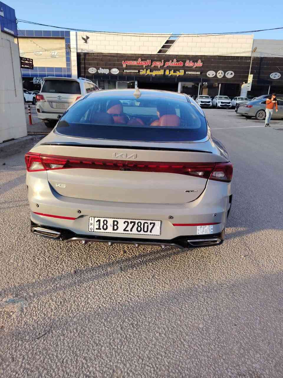 كي فايف موديل 24 جيتي لاين فول    ضربته ربع جملغ خلفي سياره بسمي  تحويل ثاني يوم رقم سياره بابل  مكان حله رقم ***********
