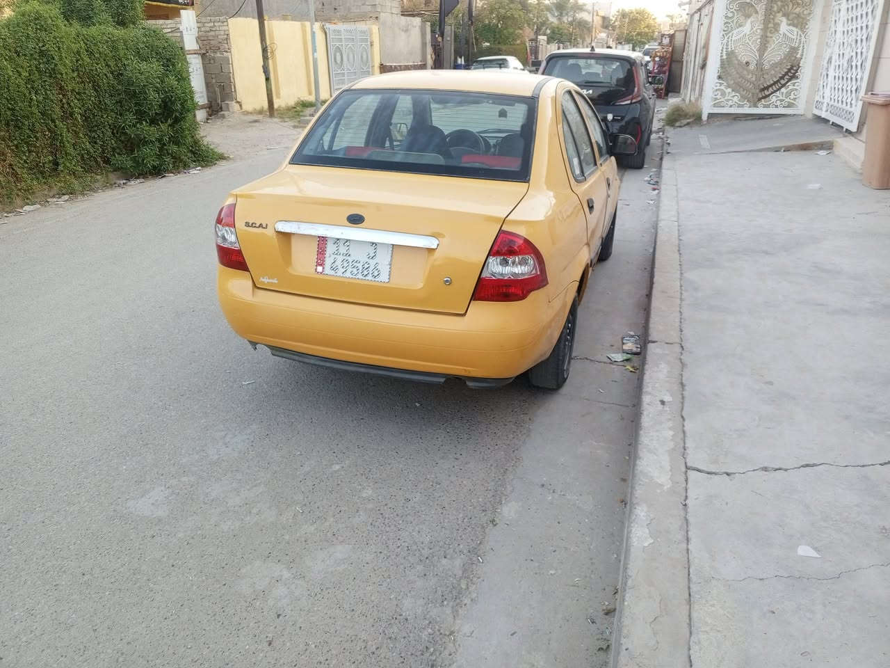 طيبة للبيع  موديل 2016
السيارة مكفولة كير ومحرك تبريد منظومة جديدة ثلج حماوة جوة النص ثابتة باتري صدر  تخم تاير دعامية ولايتات وبلوجكترات وبك لايت كلة جديد و البارحة بدلت باور وداينمو كلة جديد .....نوزلات بلكات حساسات جويتر مابيها اي نقص كلة جديد كبل للشارع 

بيها بالجاملغ الخلفي رجعت ع تيل يعني ظربة بسيطة وصلحتها وصورها موجود قبل وبعد التصليح

ارقام جديدة مصفرة هيئة وغرامات

مكاني بغداد الزعفرانية 

رقمي *********** بي كل البرامج 

تتصل وتفتح كامرة اذا تريد وتقتنع يلا تجي حتى ماخسرك 

واسف ع الإطالة 

والسعر 40 وبيها مجال

وبيك خير وتدلل
