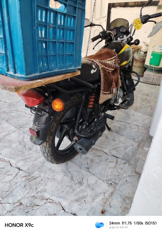 الو السلام عليكم عندي هاي دراجه موديل واحد او عشرين مجفته جديد شركه اوراق او صولي تجي وشوف بعينك كامل مكمل سعر من لاخير واحد او 200قفل شوفه واقتنع يله تراسلني ***********

نص مكتوب في الصور:
- HONOR X9c 24mm f/1.75 1/50s ISO178 14:44 16/09/2026
- HONOR X9c 24mm f/1.75 1/50s ISO153 14:44 16/09/2026
- HONOR X9c 24mm f/1.75 1/50s ISO118 ١٤:٤٤ ١٦/٠٩/٢٠٢٦
- HONOR X9c 24mm f/1.75 1/50s ISO151 14:45 16/09/2026
- HONOR X9c
- 24mm f/1.75 1/100s ISO234
- 14:45 16/09/2026