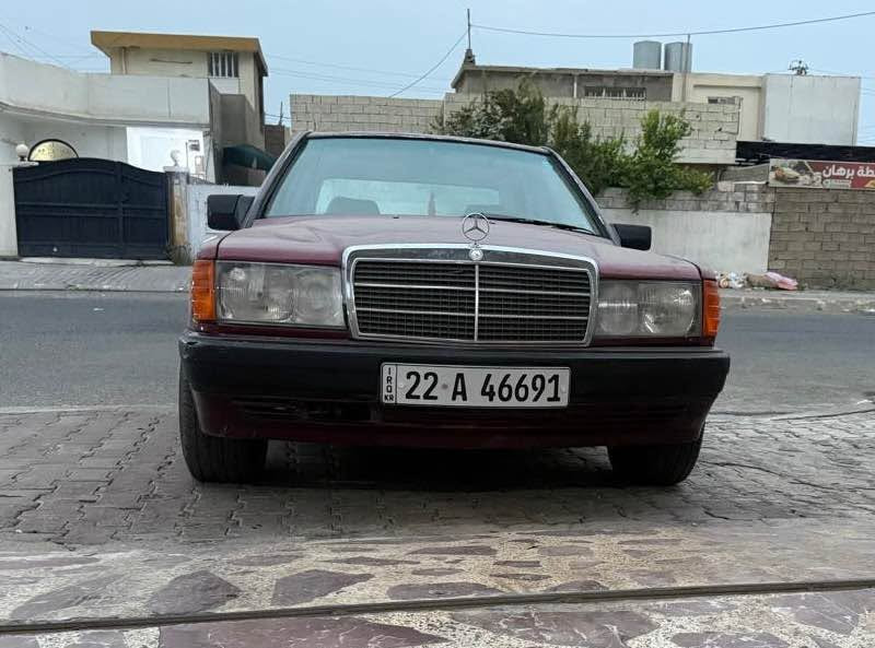 مرسيدس 190 • ١٩٩٠ • رقم اربيل