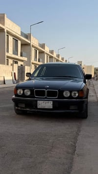 بي ام دبليو 1990 حجم 735 فول السعر 36 ورقه قفل قفل قفل مكينة كير حدادي...
