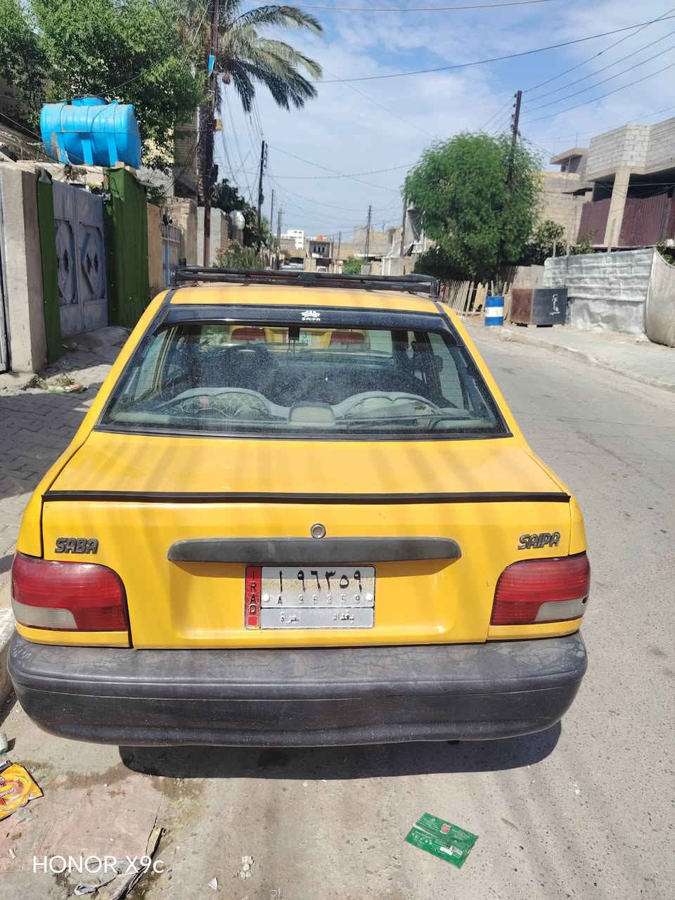 يالسلام عليكم سايبه مديل ١١ سياره كلش حلوه ومال بيت بسمي شرط تحويل ثاني يوم السعر ٢١ وبها مجال سياره معمره ومصبوغه جماليه وتجي شوف بعينك متواجد على الفيس هذا رقمي *********** مكان بغداد الحسينيه مال الراشديه

نص مكتوب في الصور:
- HONOR X9c