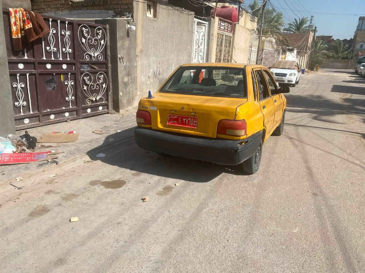 سلام عليكم سايبة للبيع مديل ١٢ رقم صدامي سنوية اصلية كير مكينة جدد حدادية كلج برك ترايك وين مايعجبك سيارة جاهزة مال جناي سعر ٦ ونص وبيهة مجال بدون تحويل مكاني النجف ***********
