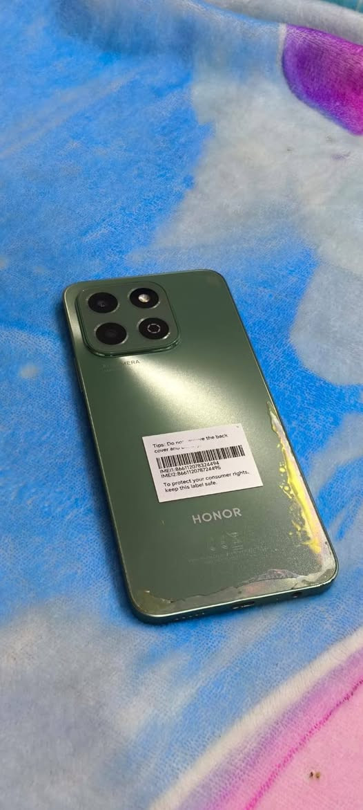 السلام عليكم جهاز HONOR X6b للبيع جهاز استخدام قليل كامل ملحقات الجهاز علا وضع الشركه بلادي لامبدل شي ولا مفتوح علا ضمانتي ذاكرة 256 والعشوائية 8 كيكابايت الجهاز جديد والسعر 110
للاستفسار اتصل او واتساب
***********
