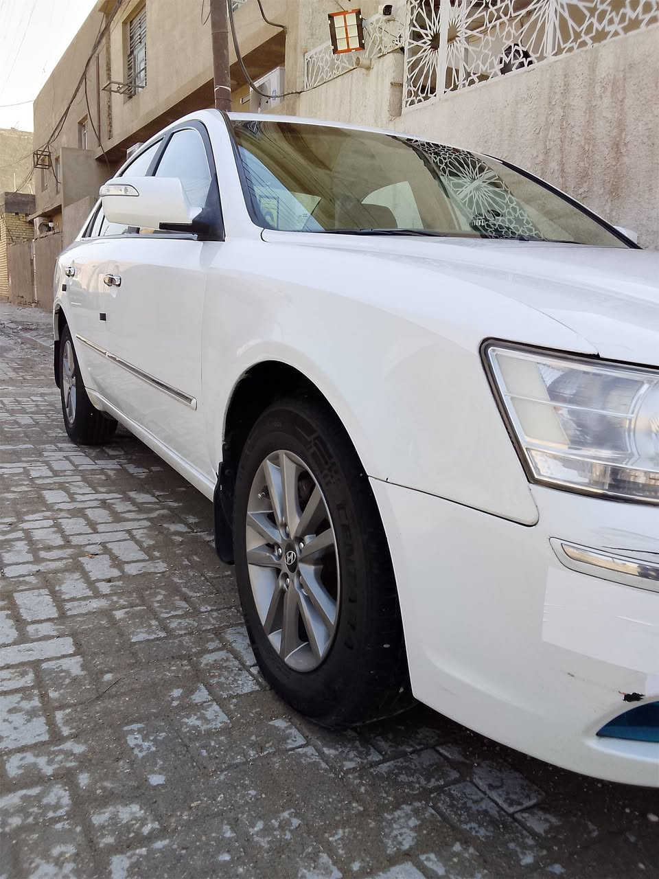 السلام عليكم سوناتا للبيع خليجي 2010 مكينه 2400 دوش الرقم بغداد باسمي مقفول السياره من ضربه من الصبح الوان بغداد رقم الهاتف ***********
