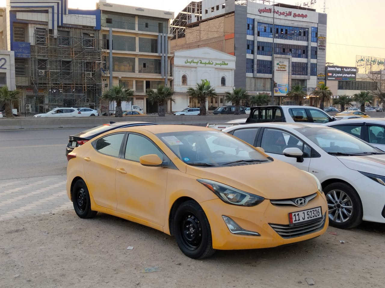 النترا موديل 2016 وارد امريكي حادث باب فقط جاهزة من كل شي السعر 105
رقم بغداد بسمي تحويل مباشر ***********
حله المركز
