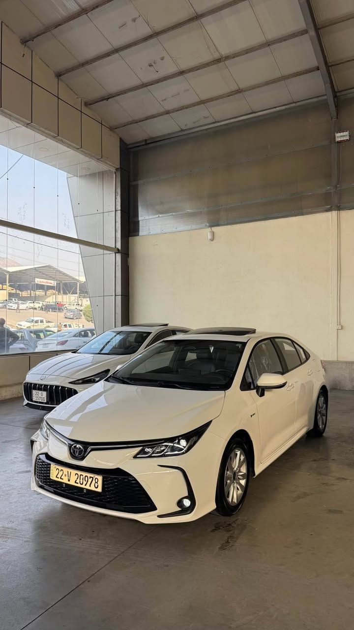 Toyota Corolla 2025
١٥ هەزار رۆشتوە
بێ بۆیاخە تەنها یەک pdr بچوکی هەیە
*********** سوران, أربيل
