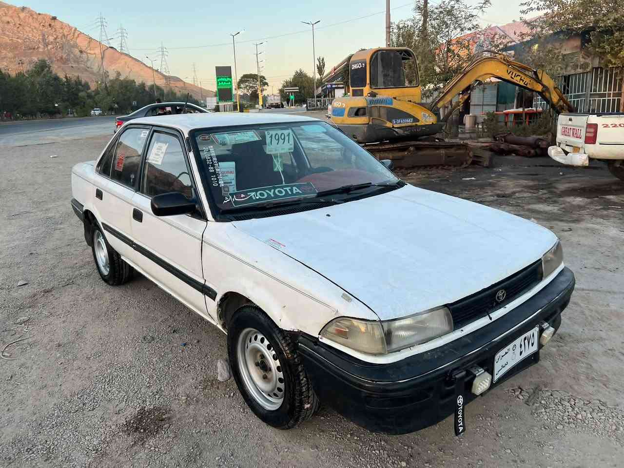 سەرەتا بە ناوی خوا.                                                            کرۆلا ڕەفیق حیزبی مۆدیل.1991          یەک پەڵا بۆیاخی هەیە.      ئاڕم سلێمانی.گێڕ ئۆتۆماتیک      بەخە سەیارەکە                                               چوار تایەو ویلی لۆکی لەسەرە  گيڕو مەکینەی بەشەرت سەیارەکە جائیزە دەعموو لێدراوی نیە بێ کێشەیە تونوو تۆڵا ماڵی دۆستە سیعر.24 مەعمەلایە برایانە  گۆرینەوە ناکەم جوابی جاتیش نادەمەوە لەگەڵ ڕيزم ژ.م ***********
