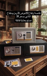 خزانة • ارتفاع ٢٠ عرض ٣١ • قفل ألماني