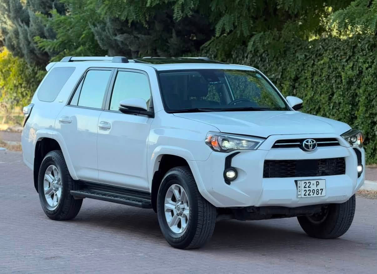السلام عليكم 
    
TOYOTA  4RUNNER SR5 Prenium 2023✍️
~ تويوتا فور رنر 
~ وارد أمريكا  
~ محرك 6 سلندر  / V6 
~ فئة SR5 Prenium 
~سيارة بوند صبغ  جملغ مبدل بلادي 
~ ايرباك ستيرن و تكمة مرجع بلادي 
~ ماشي  80   الف ميل
~موصفات 1/1 
~ بصمة 
~ تشغيل عن بعد 
~ فتحة ( سيلايت )
~ فور ويل ( 4*4 ) 
~ شاشة كبير  كاميرة دوار 
~ ستيرن هيترة 
~ كاميرة خلفية 
~ داخلية اسود ملكية 
~ رادار أمامي و جانبية 
~ كشن أمامي كهربائية 
~ كشن جلد هيتر
~ لايتات عدسة زينونة 
~تحديد سرعة 
~ حجم تايرات 17 
~ سبعة راكب ( ثلاث مقاعد)
~سيارة مرقم اربيل جاهز تحويل او وكاله نفص يوم
~ رقم شانسي و فيديو سيارة موجود للمنشور 
~ سعر   ( 295  )💰ورقة دولار بيها مجال 🤏
~ مكان عقرة 
 واتساب سورداش *********** 
اسيا ***********
  أخوكم سورداش الهركي

