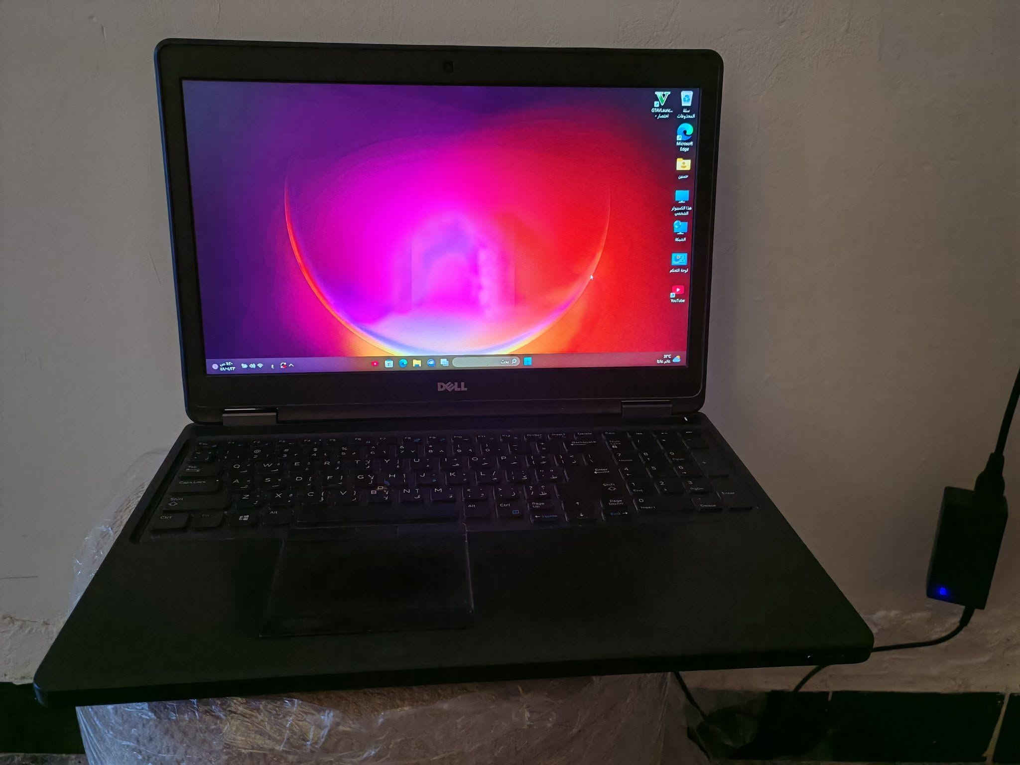 لابتوب dell
حجم كبير 15.6 مميز FHD
بيها مشكلتين بطاريه و كيبورد مايشتغلن سعرهن ثنينهن 45 الف
معالج
 Cori5 gel5  جيل خامس
RAM 8GB
HARD 256 SSD
كارت شاشه
intel 4G حجم
وندوز 11 برو مفعل
منصبه لعبه GTA 5 بكل سلاسه
كيبورد ضوئي
ملحقاته شاحنه + ماوس + كيبورد
سعره 125 قفل غير قابل العمله مكاني بغداد. توصيل موجود
رقم ***********

نص مكتوب في الصور:
- الإعدادات النظام ، حول حسين حساب محلي العثور على إعداد النظام والأجهزة Bluetooth الشبكة والإنترنت إضفاء طابع شخصي التطبيقات الحسابات اللغة والوقت الألعاب إمكانية الوصول الخصوصية والأمان Windows Update 31°C عالم غالبا بحث الإعدادات المرتبطة مواصفات Windows Windows 11 Pro الإصدار 21H2 الإصدار تم التثبيت في ٤/٠٤/٢٢ إصدار نظام التشغيل ٢٢٠٠٠.٢٥٣٨ تجربة حزمة تجربة مزايا Windows 1000.22001.1000.0 اتفاقية خدمات Microsoft شروط ترخيص برامج Microsoft ارتباطات ذات صلة المجال أو قاعدة المعارف حماية النظام إعدادات النظام المتقدمة نسخ مواصفات الجهاز DESKTOP-TSFKH8U اسم الجهاز Intel(R) Core(TM) i5-5300U CPU @ 2.30GHz 2.30 GHz المعالج ٨,٠٠ غيغabايت (٧,٨٨ غيغابايت مستخدم) ذاكرة RAM المثبتة 0BC0E7B7-F102-405B-BBCD-4F9644FA0D5F معرف الجهاز 00330-50000-00000-AAOEM معرف المنتج نظام تشغيل بإصدار ٦٤ بت ومعالج يستند إلى x64 نوع النظام لا يتوفر إدخال باللمس أو بالقلم لجهاز العرض هذا القلم واللمس نسخ إعادة تسمية هذا الكمبيوتر
- Intel(R) HD Graphics 5500