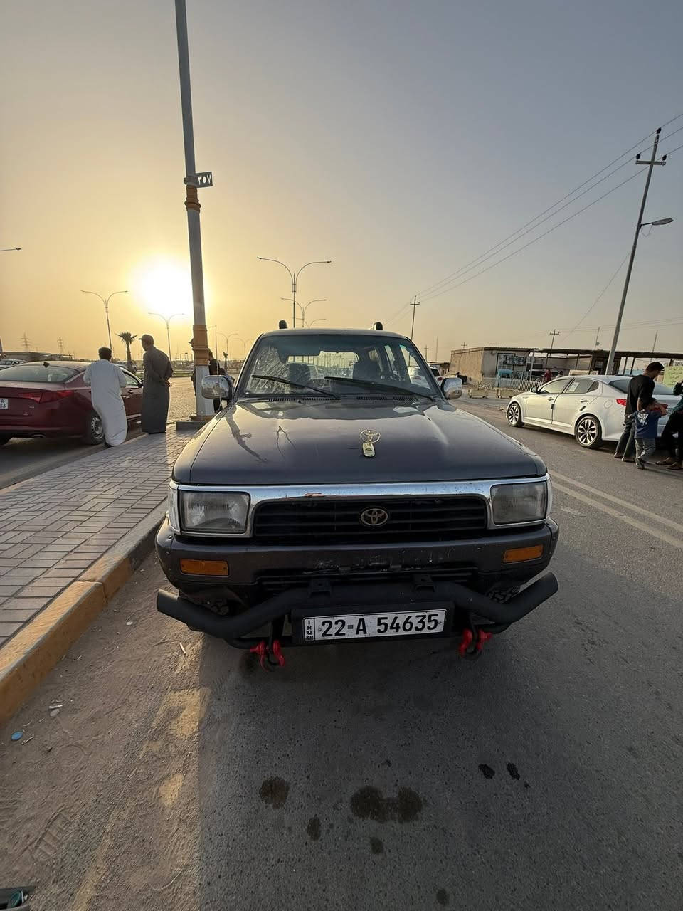 سلام عليكم تيوتا فور رنر. مديل 1995
للبيع )

تخم تاير جبلي جديد كهربائيات ابلاد حداديه جديده 

السياره نقص برغي مابيه جاهزه 

***********
