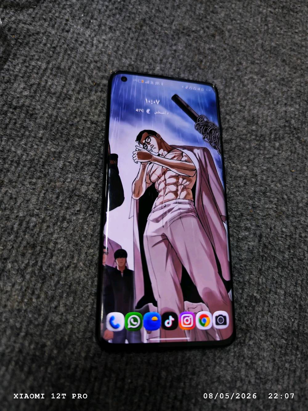 One plus 10 pro 5g 

ببجي:90 فريم

📱 الشاشة: 6.7 إنش AMOLED — دقة QHD+ — 120Hz

⚡ المعالج: Snapdragon 8 Gen 1

💾 الرام: 8GB 

📦 الذاكرة:256GB
🔋 البطارية: 5000mAh — شحن سريع 80W

📸 الكاميرا:
48MP الرئيسية
50MP Ultra Wide
8MP Telephoto
📷 كاميرا أمامية 32MP

📶 الشبكة: 5G

🔊 الصوت: ستيريو

✨ تصميم فخم + أداء قوي + شاشة رهيبة للألعاب والمشاهدة

💰 السعر: 350,000 دينار 

ملاحضة: الجهاز بي بس فطر بل ضهر مثل ما موضح بل صور اما الباقي كله نضيف ما مبدل شي ولا مفتوح 

المكان: بغداد باب المعضم
