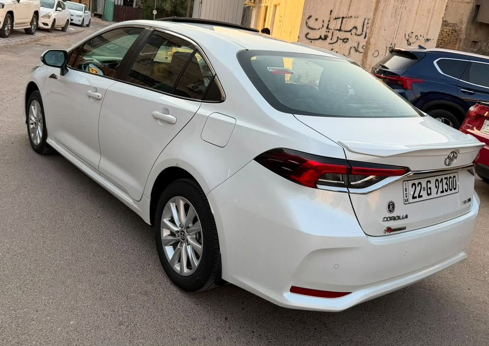 تويوتا كورلا 2024 فول مواصفات كفالة عامة
شركة ساز  ام الضمان
الموديل 2024. (خليجي ) . GLi
المحرك : 1.8 
الصناعة: يابان 
العداد   :42000كيلو
الارقام   : اربيل بأسمي سنوية تحويل ثاني يوم 
أهم المواصفات للسيارة
بصمة تشغيل وابواب
فتحة سقف 
شاحن لاسلكي
شاشة اصلية ابل كاربلي
دشبول ديجتل
تبريد قطعتين
حساس امامي وخلفي
لايت وبك لايت led زنون
وضعيات قيادة 
تبريد شاشة ديجتل
حساسات ضغط الاطارات
مكان السيارة / بغداد / الكرادة
للاستفسار الاتصال 
***********

ملاحظة / السيارة مكفولة كفالة عامة بدون تعديل بدون سحب بدون كارت بدون تكحيل
ولحد الان بالضمان مال شركة
السعر 183$

