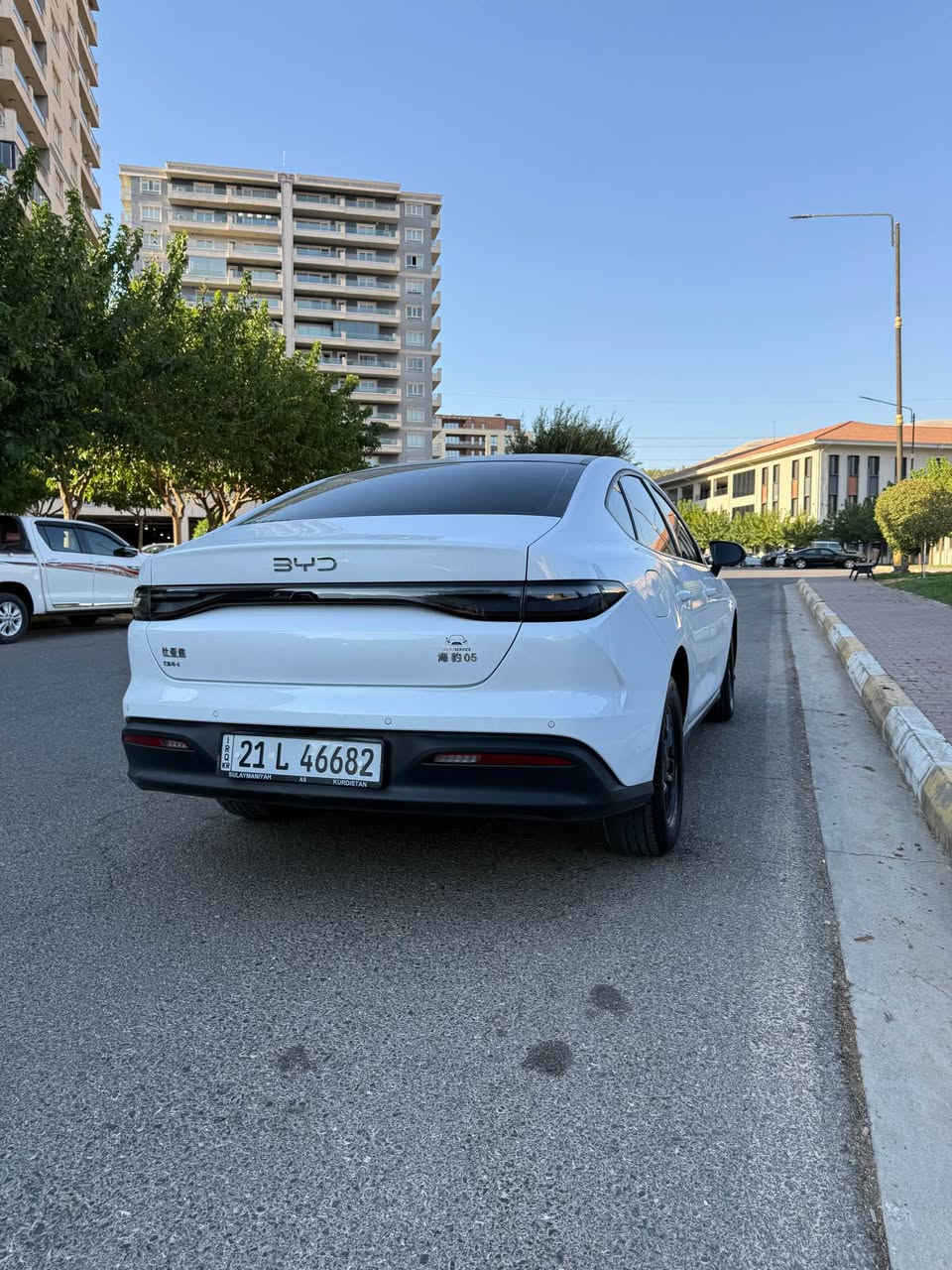 بۆ فرۆشتن byd seal 05 2025 
ناو سپیە 
پاتری بچوکە 
بێ شوخت و سارد و قوپاوی نوکە درزی پێوە نیە 
٢٣٠٠٠ ڕۆشتوە کامل سێرڤسی کراوە زۆر بێ کێشەیە 
***********
*********** السليمانية, العراق
