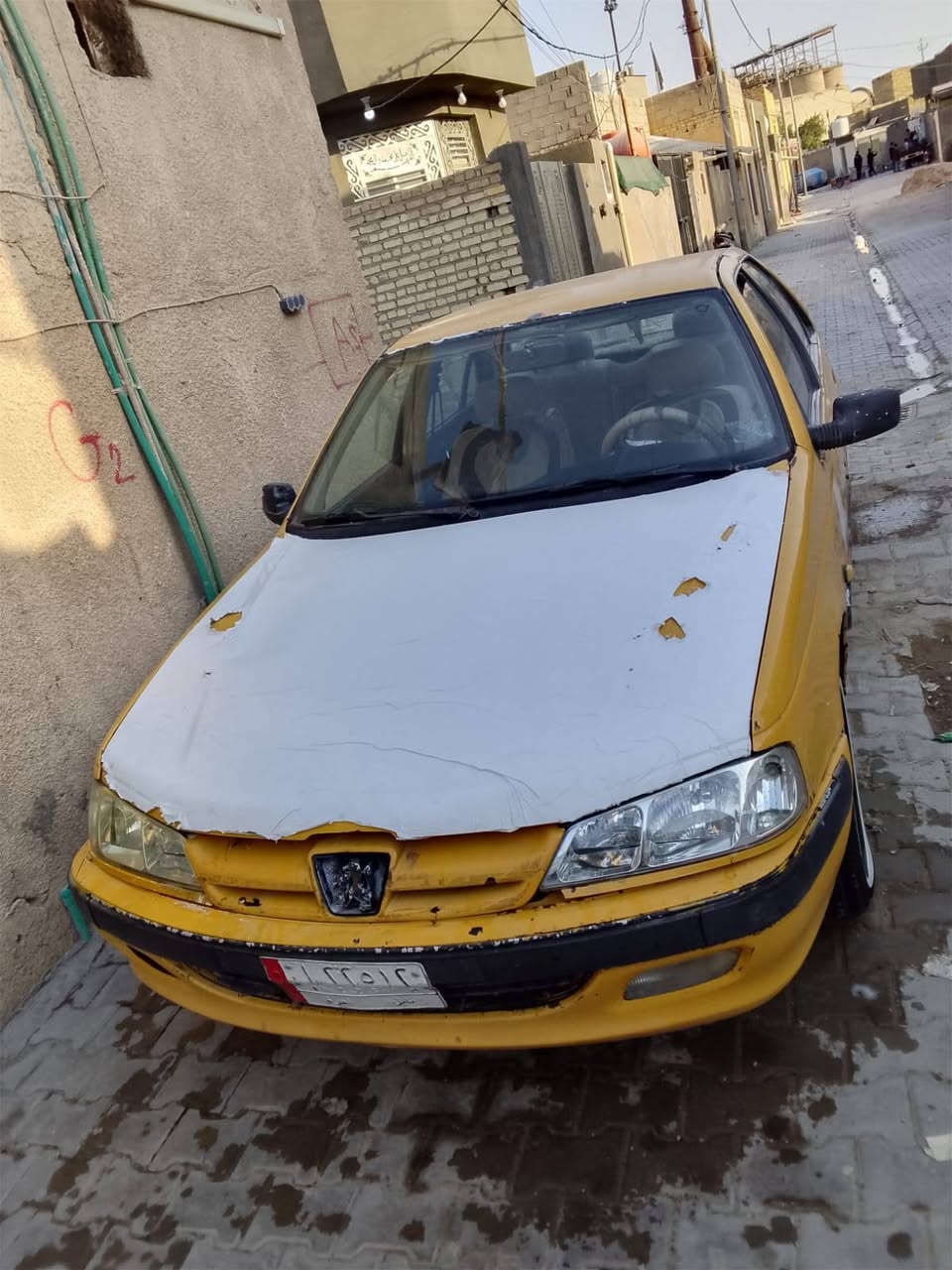 بيجو بارس13 جاهزه مكينه كير حداديه تبريد عوزه كمبريسر مصفره سياره مداور ثاني يوم بيع او مراوس مكان سماوه
