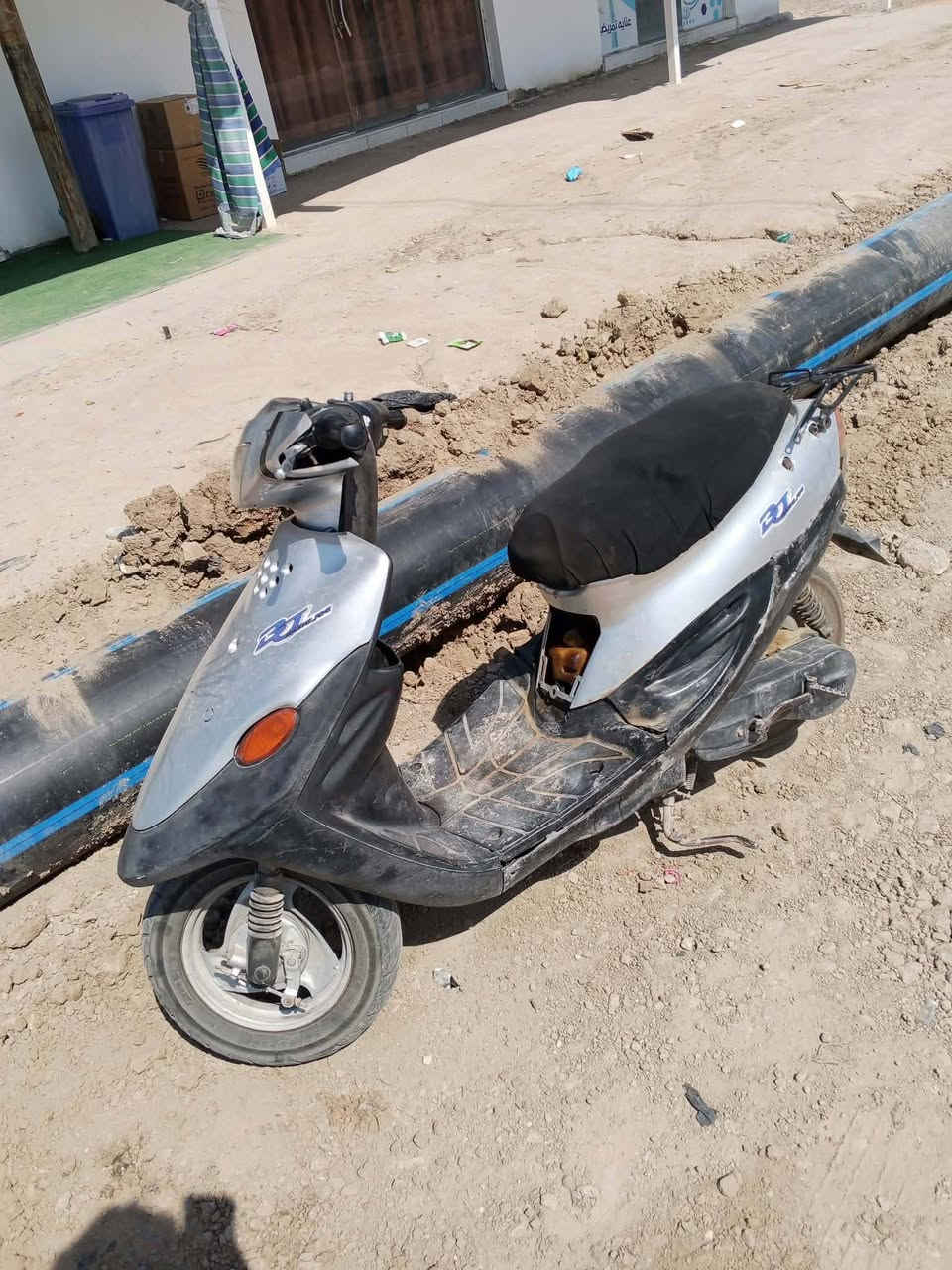 السلام عليكم دراجة بيجي لبيع نظيفة من كلش وجاهزة سعر 240الف وبيها مجال مكاني السماوة اتصل ***********
