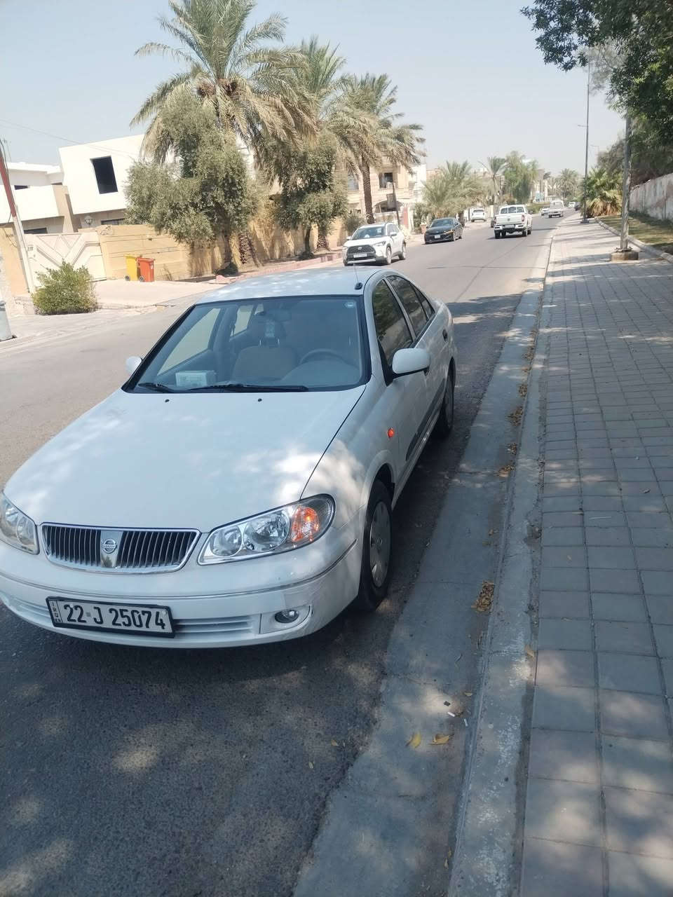 السلام عليكم
نيسان سني 2008 اصل ياباني محرك 1600 محرك وكير مكفولات بلادي تبريد ثلج وتدفئة جاهزه رقم اربيل بااسمي السنويه لل 28  و الهزه ماساقطه بيها فقط بنيد صبغ وبارد بقبق الجنطه كد شبر ومكحل كرت  والباب الخلفي بارد شي بسيط
السعر 85 وبيها مجال
مكاني بغداد
للإستفسار
***********
