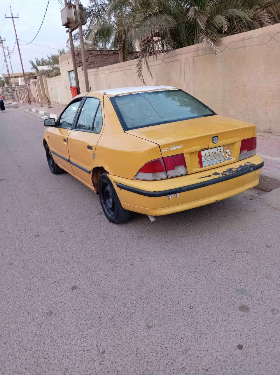 يالله
سمند مديل 12

كير مكينه كفاله لا تنقيص ولا تبخير 

حداده حلوه زينه لا بأس

تخم. تاير حاويه شاده قبل 3 اشهر تقريبن 

داخله نضيف
بس بطاين. لكدام. شويه تعبانه 
لورا جدد

سنويه منتهيه 
رقمه بصره 
عليه هيئه 270 الف يطيحن. من سعره 
مصفره غرامه 

راعيه بلبصره موجود

اني. مكاني بصره القرنه 

رايده 25 وبيه مجال
واذا اكو مراوس بيجو 
بسمند خصوصي 
بسايبه نضيفه 
او. بي ام كير عادي ماكو مشكله 

ما. يعجبك المنشور عبره ضلعي وربي يرزقك ويوفقك 

***********
واتساب وتصاال نفس الرقم
