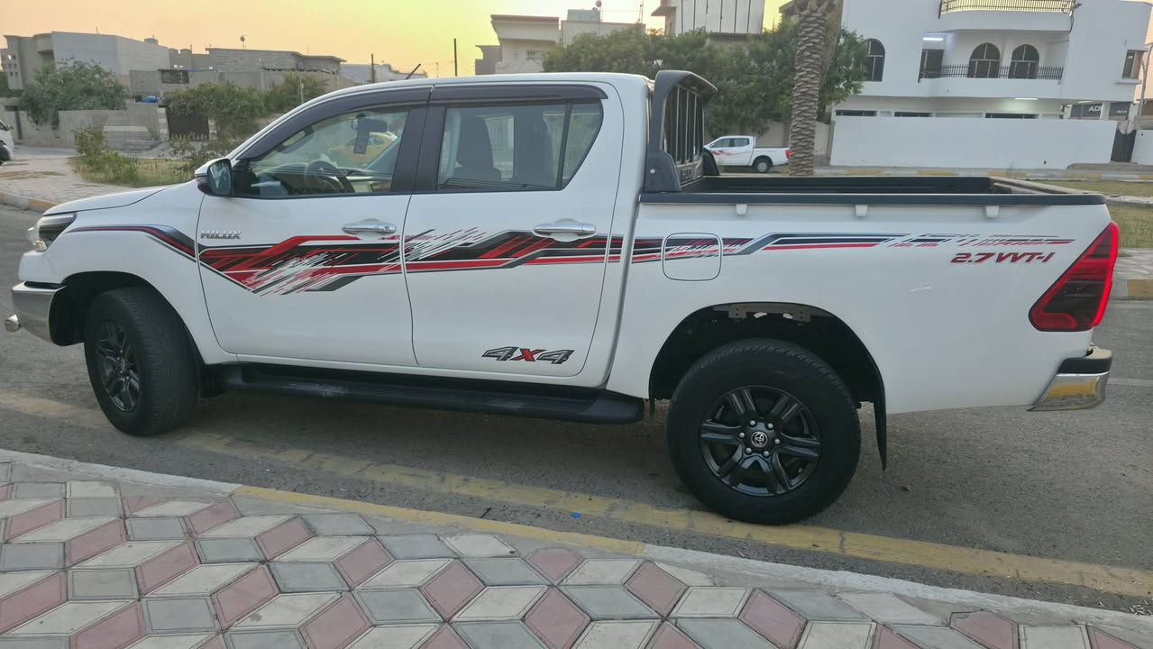 السلام عليكم
بيكم هايلوكس
موديل 2021
فور ويل 4×4
ماشيه 60 الف
شركه ساز 
الضرر:تعديل بارد مكانين صغار
رقم اربيل وبأسمي ورقم وسنويه جديده حتى 2031
السعر:275
للاستفسار التواصل…
***********
