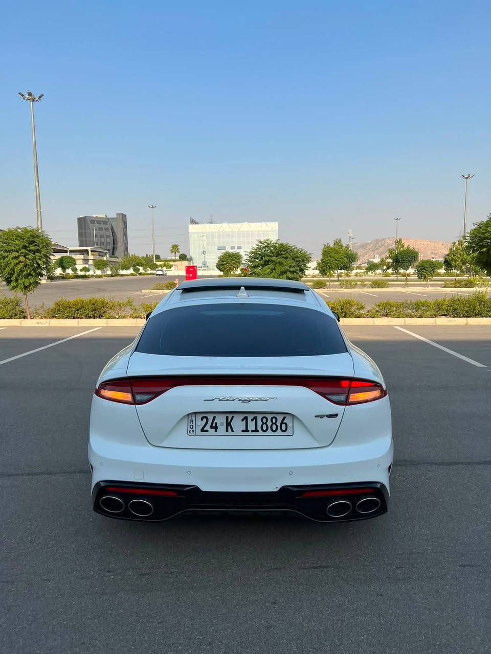 كيا ستنكر 2022
فول موصفات GT lien
داخل احمر  
اربع سلندر توين توربو🚀
ضرر سياره جاملغ امامي صبغ+ 4 قطع كلير امريكا بدون حادث✅
لون ابيض 
ماشي 60 ميل
سعر سياره 175 بيه مجال
مكان سياره دهوك
***********☎️
