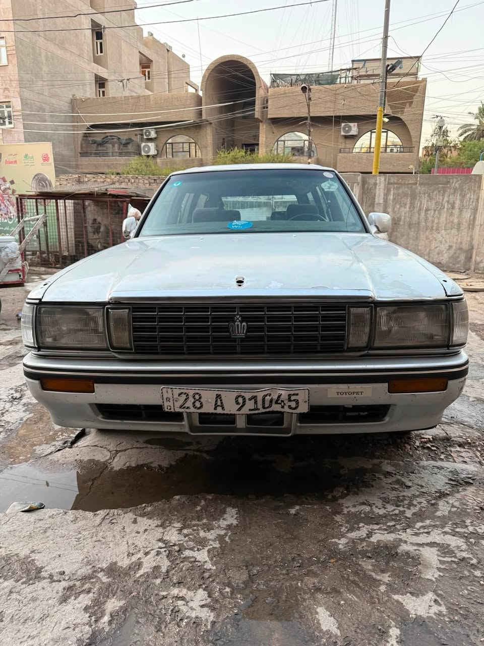 سياره سيدان مديل92مشروع وطني رقم نجف نضيفه كلش وحله من الصوره مضروبه بس كلير بلاديه ها وسياره يسر بلاد مكاني بغداد ***********سعره80وكلشي اكو بلسوك راجن لحد يبقه يكسر بلسعر
