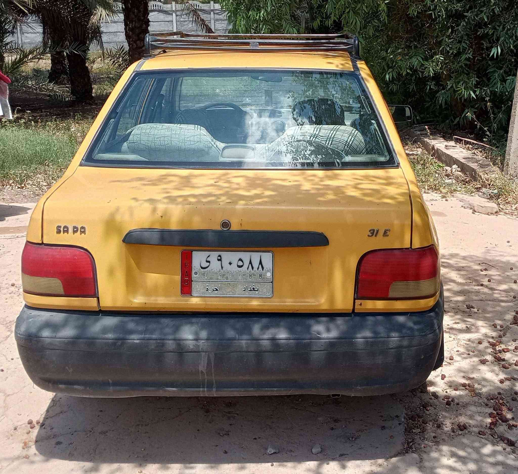 سايبا موديل ٢٠١٣ محرك  كير  شواصي مكفولة كهربائيات  وتبريد شغال سنوية لغاية ٢٠١٨ باسمي  لا غرامات ولا هيئة السعر ٢٥ ورقة.  العنوان بغداد. ابو دشير. الموبايل ***********
