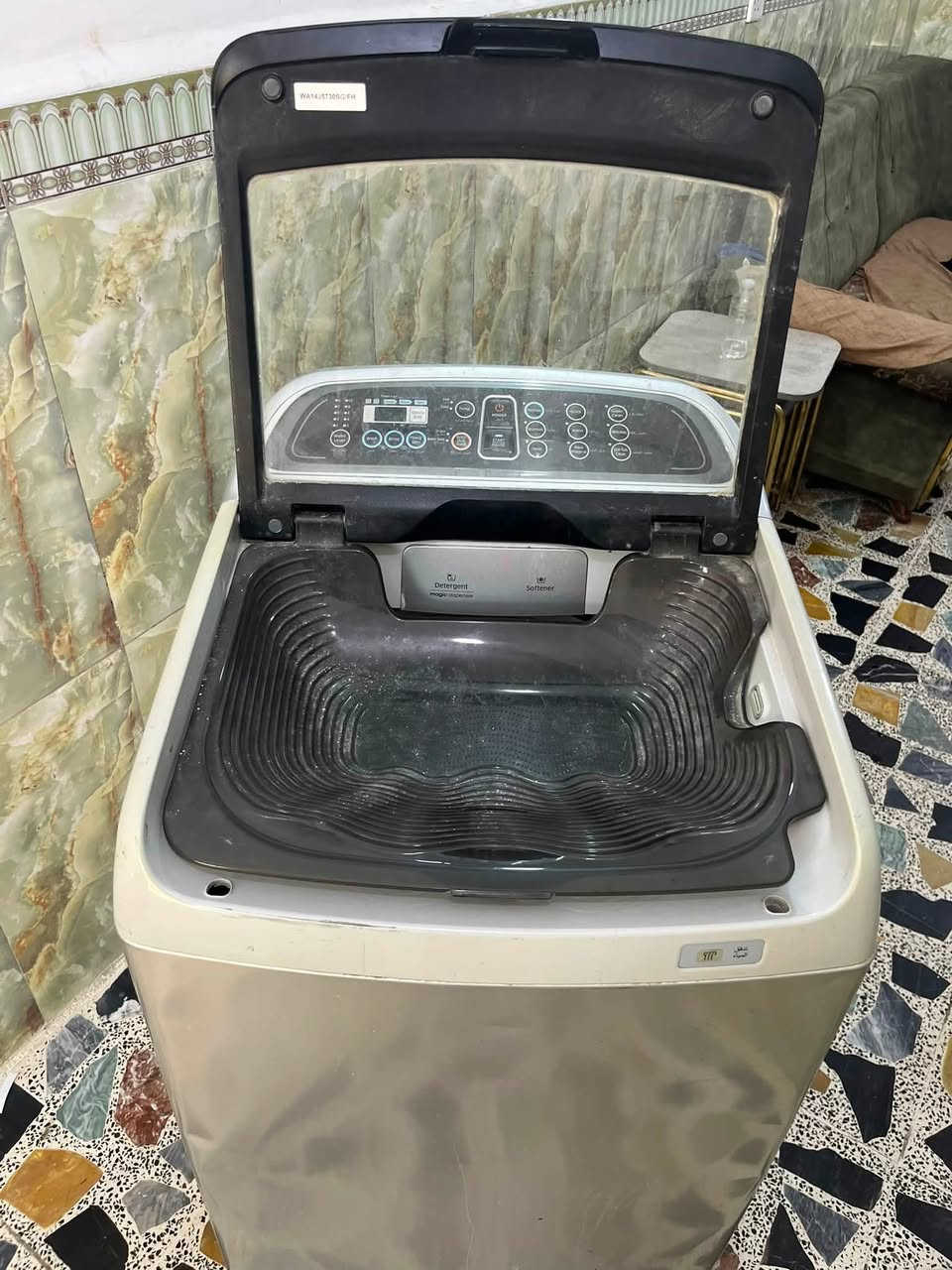 غساله اتماتيك 12 قدم انتصال  بكان بغداد ***********
