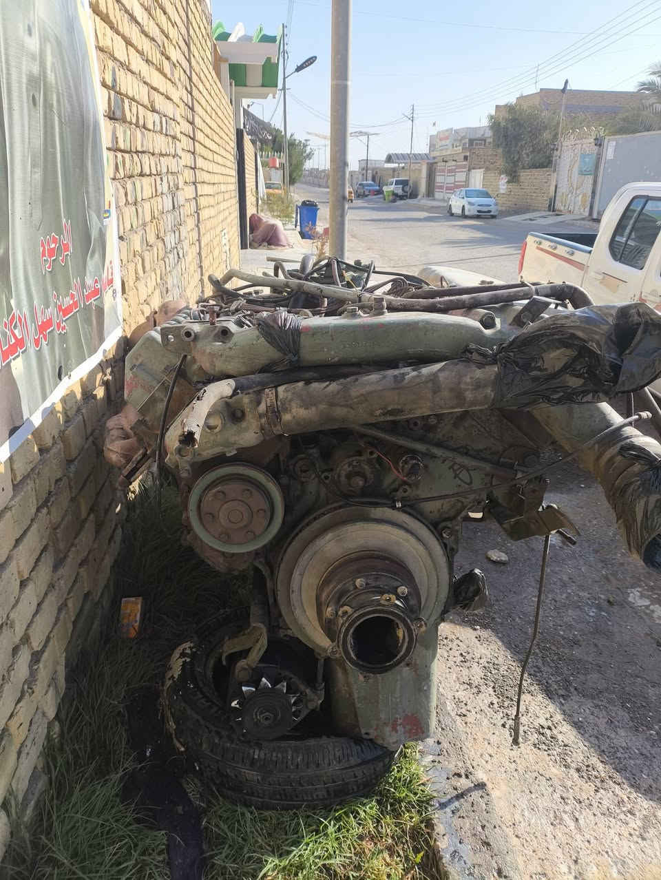 سلام عليكم مكينه وكير البيع الكير 160الا قره والا تفليته والمكينه الا تبخير والا تنقيص حجم المكينة 48دبل سوبر ***********
