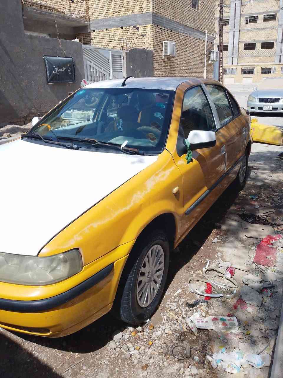 سلام عليكم سمند موديل 10رقم بغداد دولي مكينه كير مكفولات جددد سعر٢٦مكان ناصريه مركز ***********
