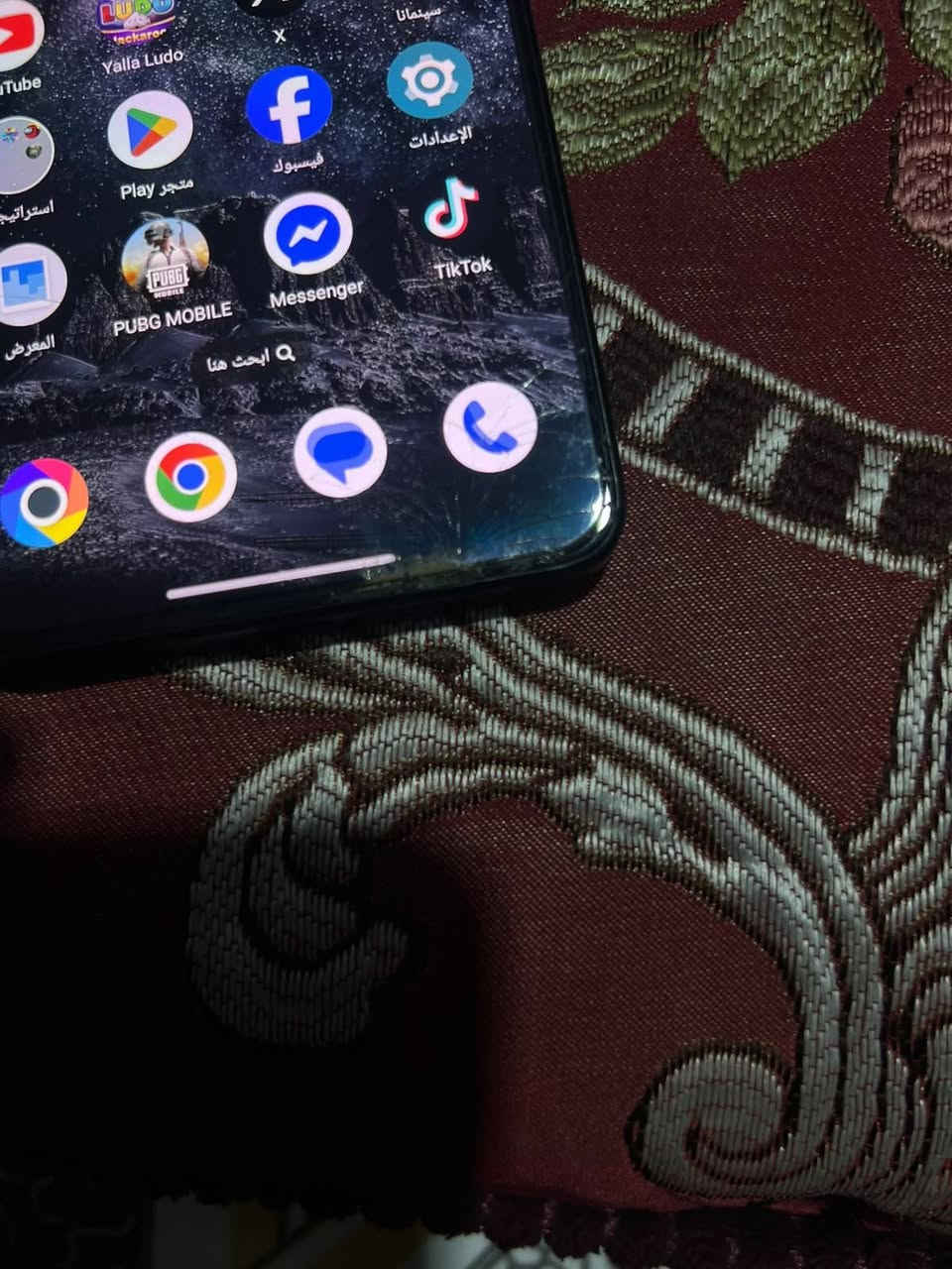 بوكو X7 برو
ذاكرا 512 
مواصفاته معروفه جهاز كلش قوي ببجي 120 فريم  الجهاز ما مفتوح مكفول بس هاي الفطور الي بل شاشه ما يبينين ما مئثرات على شي  فقط لگلاس الي فوك الشاشه مفطور فقط الجهاز ما وياه ملحقات سعره 250 بيه مجال كلش قليل مكاني قبله  يرهم مراوس اذا بجهاز مواصفاته تعبانه حتا لو ذاكرا 64

نص مكتوب في الصور:
- ٢:٢٩ الشاشة والسطوع وضع ضوء الشمس قم بتوسيع نطاق السطوع وضبط السطوع تلقائيا في ظل ظروف الإضاءة الساطعة، ستتسبب هذه الميزة في سخونة جهازك واستهلاك الطاقة. الشاشة نظام الألوان وضع القراءة يضبط وضع القراءة الألوان وملمس العناصر على الشاشة لتسترخي عينيك إيقاف معدل التحديث 120 هرتز محرك صور AI الخط الخط إعدادات الخط هل تحتاج إعدادات أخرى؟ شاشة القفل