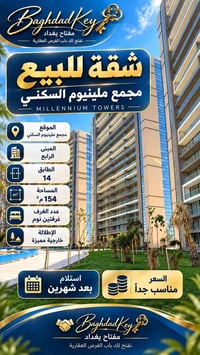 مفتاح بغداد • مجمع ميلينيوم • ١٥٤م٢