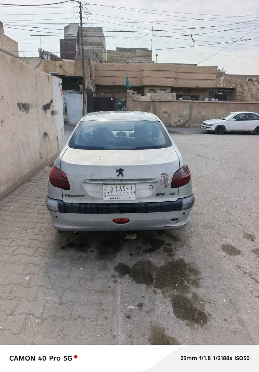 بيجو 206 • ٢٠٠٩ • رقم بغداد