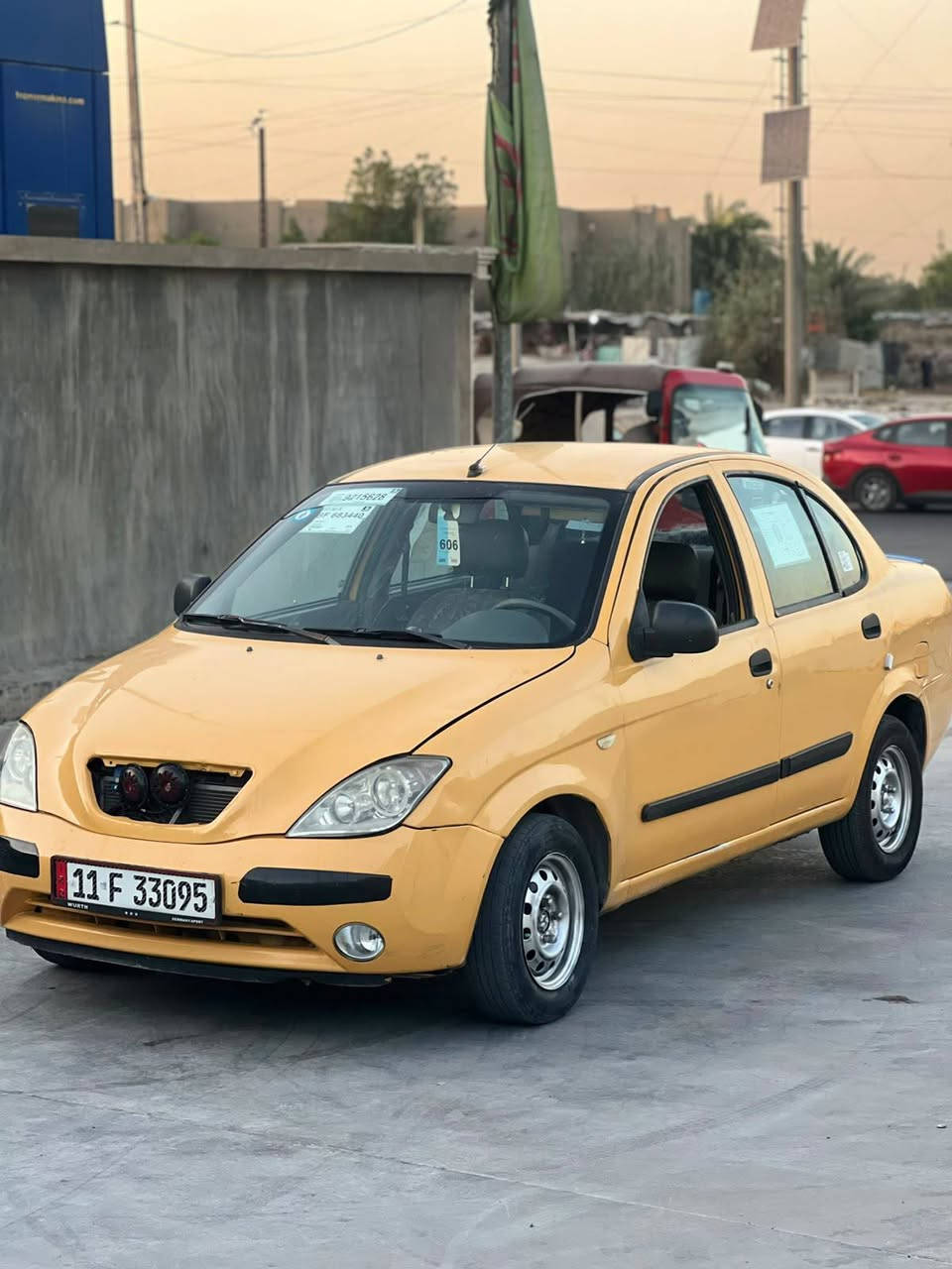 سلام عليكم طيبه البيع سياره نضيفه حييل صدر أمامي وخلفي جديد كير ومكينه كفاله تخم تاير جديد مصفره هيهه سياره بسمي تحويل ثاني يوم  تبريد ميشتغل بس السعر 38وبيه مجال شي قليل هاذ رقمي اتصال عليه وبيك خير وتدلل ***********
