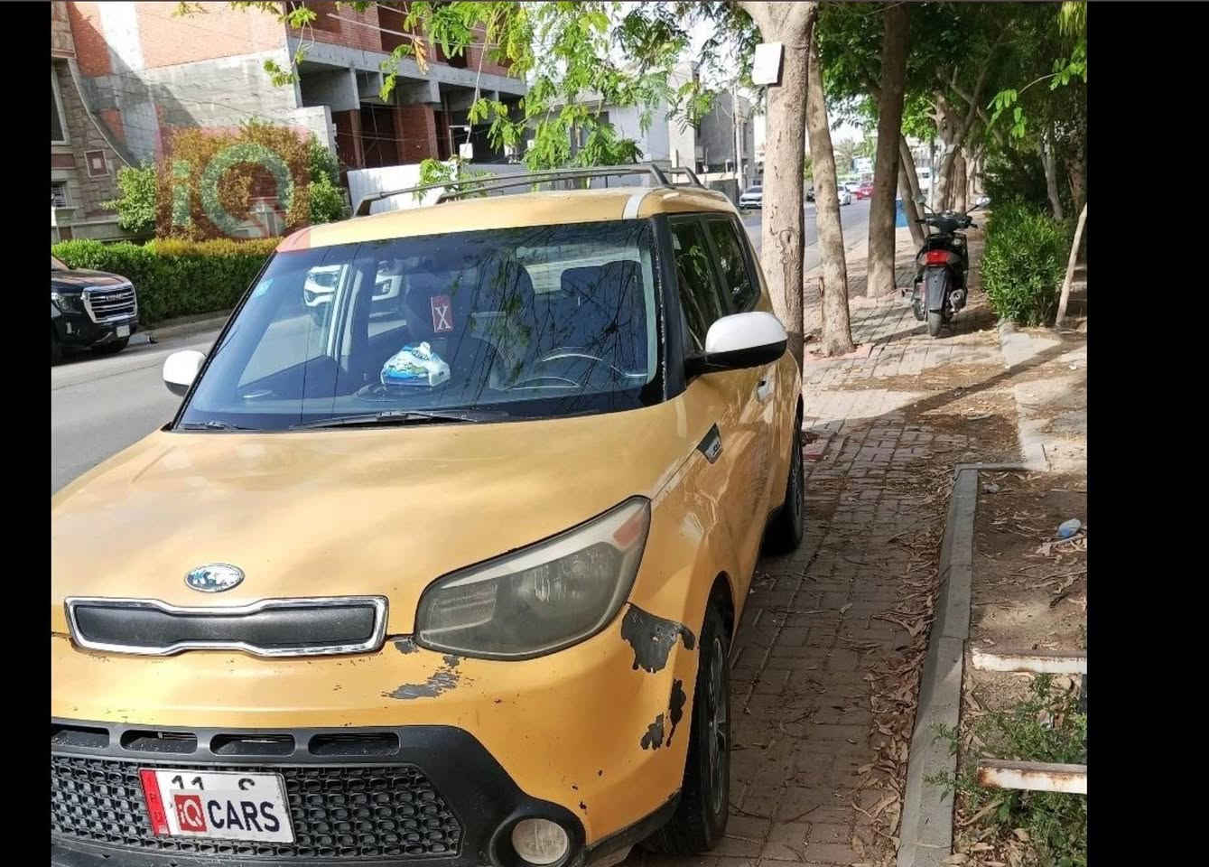 السلام عليكم 🌹
كيا صول Kia Soul🌹 
مديل2015🌹
للبيع او المراوس🌹
وارد امريكي 🌹
حادث جاملغ امامي 🌹
وبالعراق ضربه خفيفه بالصندوق🌹 
السياره مكفوله من الضربه القويه والكص لغود شواصي🌹 مكفولات 🌹
رقم انكليزي بغداد🌹 
محرك1600gdi🌹
السياره بيها تنقيص ابيعلك كايمه🌹
كير عادي6نمر🌹
مواصفات 🌹
كامره
بلوتوث
تحكم استيرن
العنوان بغداد 🌹
رقم الهاتف ***********
0️⃣7️⃣7️⃣1️⃣9️⃣3️⃣8️⃣5️⃣3️⃣9️⃣5️⃣بي واتساب
السعر78وبي مجال للطيبين🌹 بغداد, العراق

نص مكتوب في الصور:
- 11 S IQ CARS
- iQ