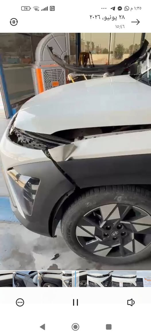 كونا ٢٠٢٤ خليجي فول مواصفات وكالة هونداي ام ضمان ماشي 24,000 الف حادث بسيط مكاني زيونه *********** السعر ١٧٢
