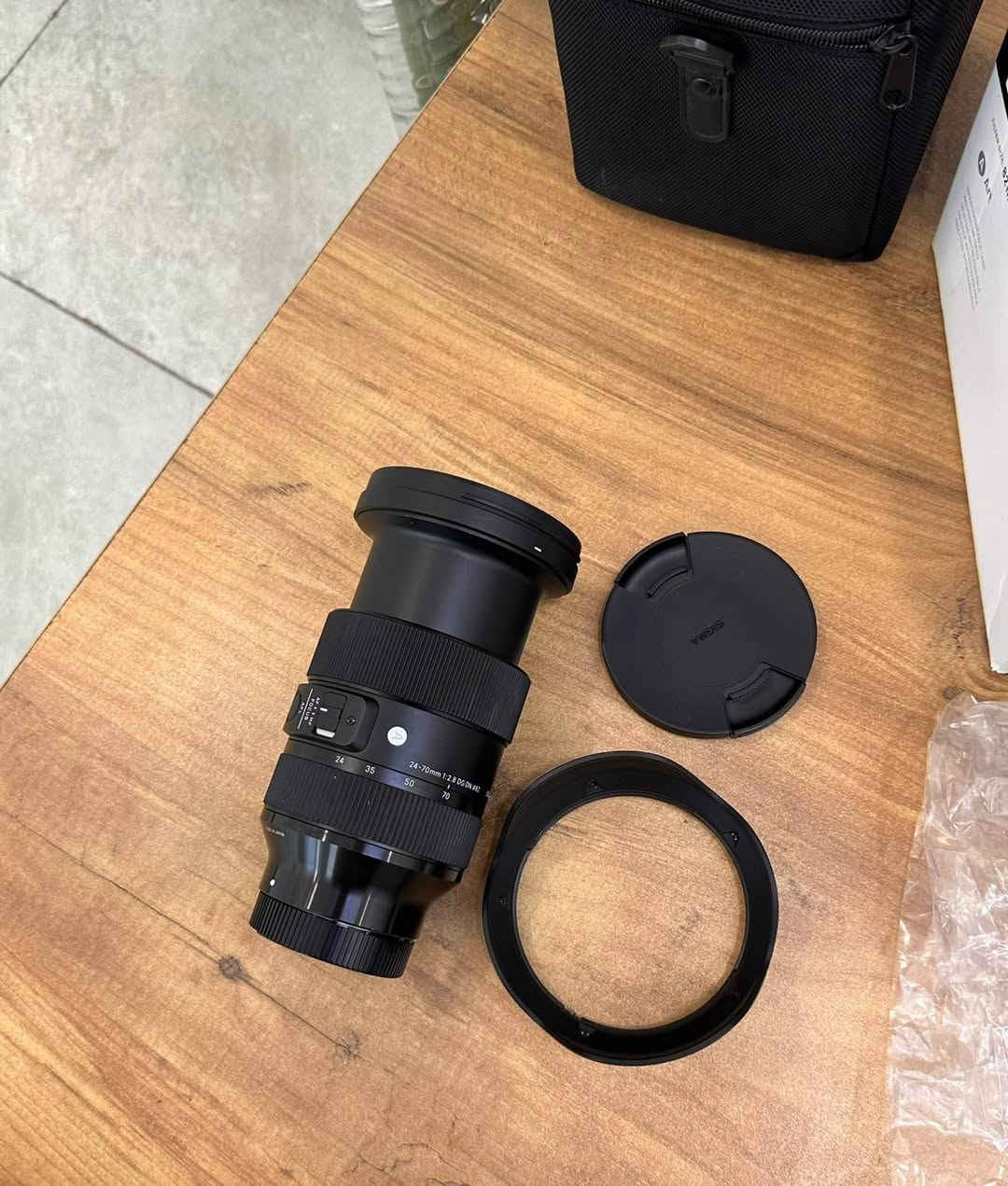 تحياتي للجميع
للبيع عدس sigma 24_70
F2.8
مستعمل نظيفه جدا
مكاني بغداد /حي الخظراء
***********
