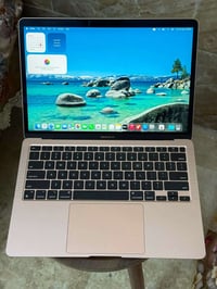 ماك بوك اير macbook air m1 - اللون المميز ( rose gold ) 🌟 - التخزين 25...