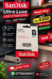 لا توجد تفاصيل  نص مكتوب في الصور: - SanDisk Ultra Luxe USB 3.1 Flash ...