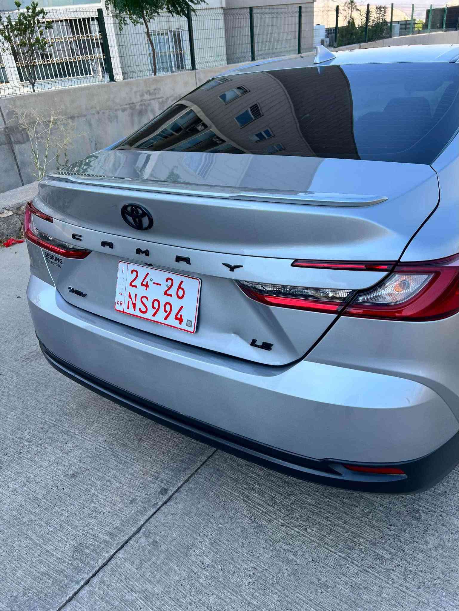 Camry LE XP 2025 Hybrid / كامري XP

محرك  2500cc بانزين / هايبرد

السيارة للبيع فقط 💯

الضرر : السيارة بدون صبغ 
  
ارباك ستيرن تبديل شركة و برده شركة شرط الفحص!

 السيارة ماشيه : 9 الف

السعر : 213 

المواصفات
• شاشة كبيرة
•كرسي الأمامي كهربائي
• كاميرا خلفية
• حساسات خلفية• 
• رادار امامي
• مانع تصادم
• محدد مسار
• تصحيح مسار
• مثبت سرعه
• مانع انزلاق
• استيرنق متحرك
• تحكم طارة
• نقطة عمياء
• مانع تجاوز
• حساسات مانع تجاوز
• بصمة تشغيل
• دخول ذكي
• شاحن ويرلس
• اضوية اماميه زنون LED
• اضوية خلفية LED
• ليد زنون نهاري
• ويل قياس 18
• نظام ECO + TRIP 
• نظام GPS + خرائط
• نفكيشن
• 3 أنظمة قياده ECO / Normal / Sport 
• اوامر صوتيه
• بلوتوث
• مدخل USB 
كفاله كير مكينه

السعر : 213

مكان السيارة دهوك

***********  كورك / واتساب دهوك, العراق
