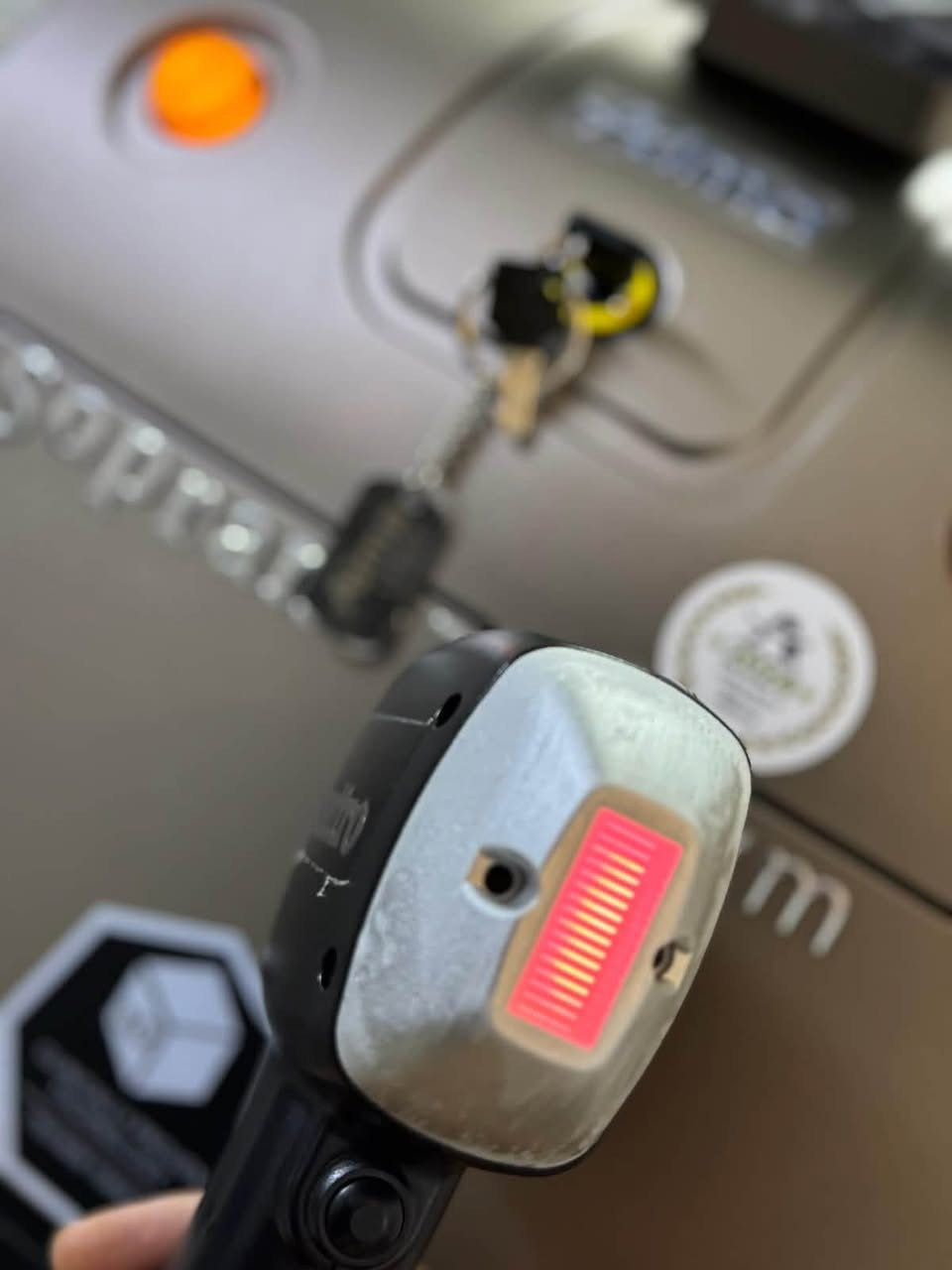 جهاز ليزر ازاله الشعر مــن | ALMA Soprano Titanium

 للبيع

16 bars 
1600 watt 

جديد غــير مستخدم
تبريد ثلجي قوي يضمن جلسات مريحه وبدون ألم 

تقنية متقدمة بمعايير عالمية.

ضمان سنتين

للتفاصيل والاستفسار ***********  متوفر واتس .
